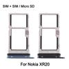 Bandeja para Tarjeta SIM Doble Para Teléfono Nokia XR20 SIM1 + SIM2 / Tarjeta Micro SD Pieza de Repuesto