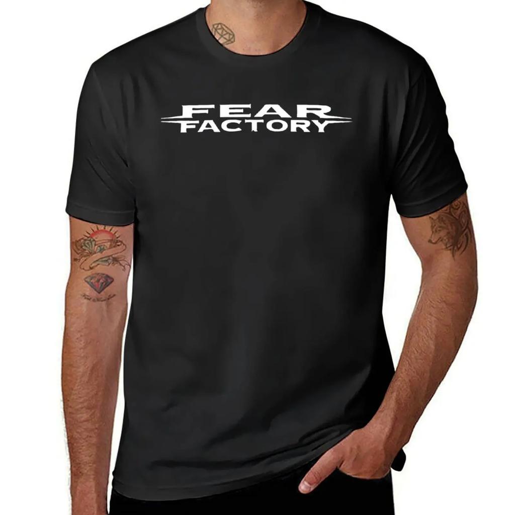 Fear Factory 1 T-Shirt street wear customs graphic tee shirt mens t shirts