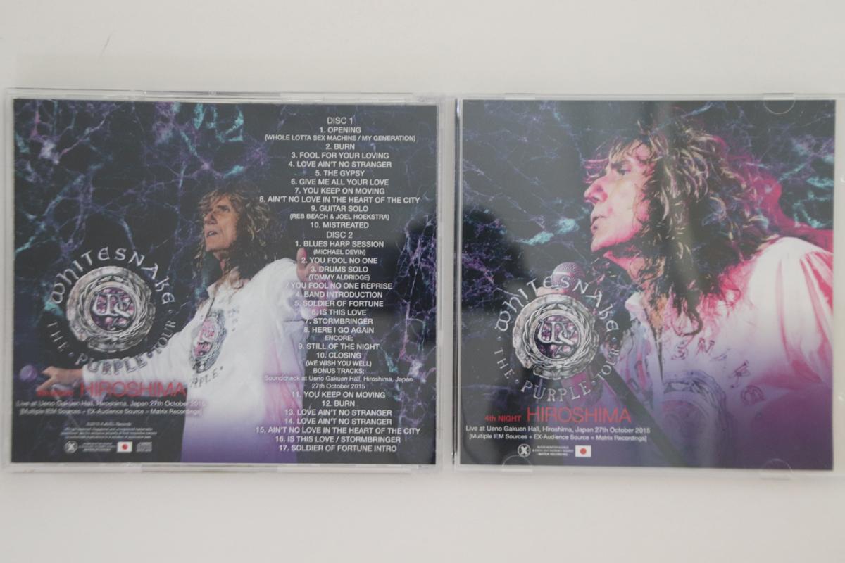 

CD WHITESNAKE - Purple Tour 4-й вечер Хиросима XAVELHM073 XAVEL Япония Металл Б/У