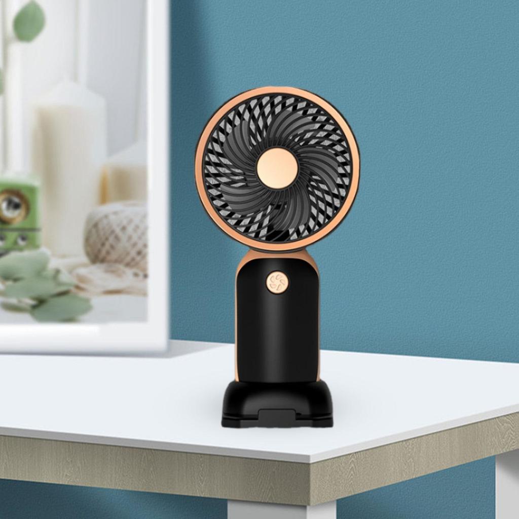 Mini Handheld Fan USB Fan for Camping or Playing Sports Small Personal Fan Makeup Eyelash Fan for Hiking Traveling Home Office