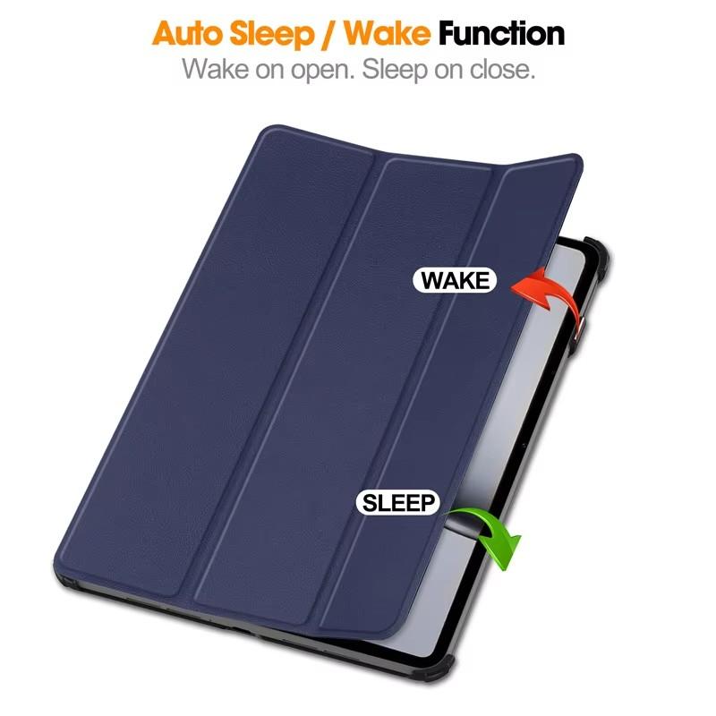 2025 New Custom Design 3 Folding Tablet Smart Case PU Cover for Redmi K Pad 8.8 Inch Pad Protective Case
