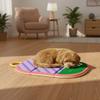 Waterproof Pet Sleeping Pad Anti-Slip Dog Bed Pad Portable Pet Rest Cushion  Summer