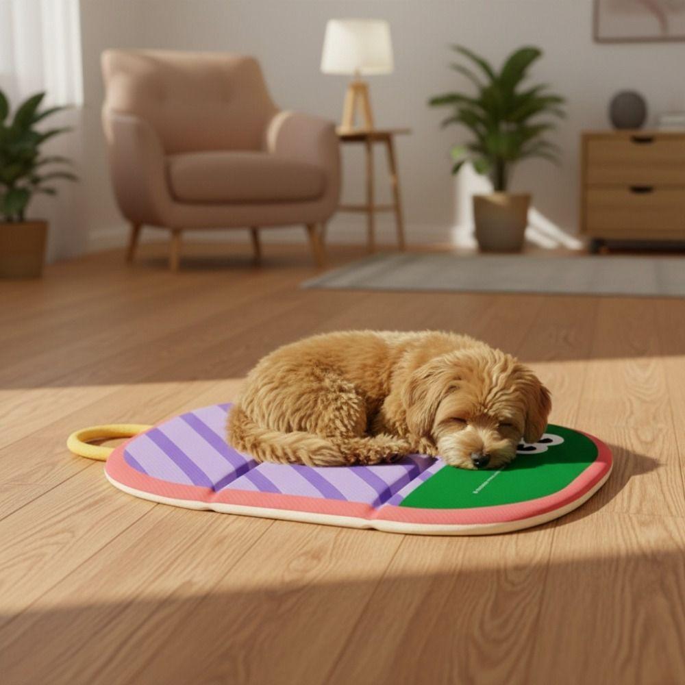 Waterproof Pet Sleeping Pad Anti-Slip Dog Bed Pad Portable Pet Rest Cushion  Summer
