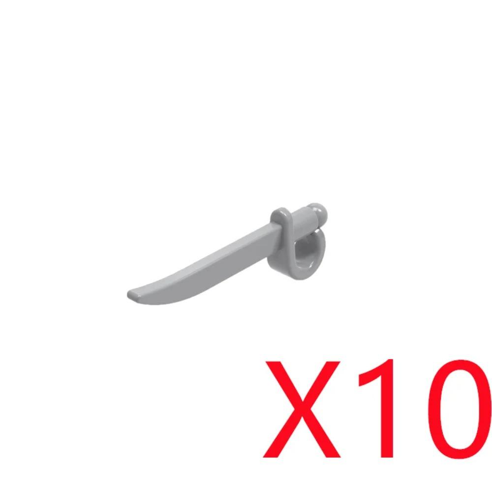 MOC Building Blocks Weapon Toy Accessories Medieval Soldier Knight Figure Ten Spear Crossbow Axe Sword Mini Brick Gift S001 DIY