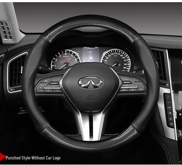Infiniti QX70 FX35/37 New Sylphy Genuine Leather Steering Wheel Cover