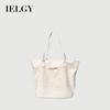 Canvas Handbag Korean Version of the Simple Wild White Large-capacity Shoulder Bag Female