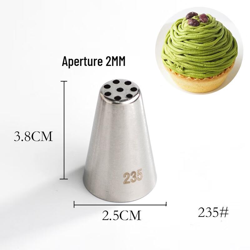 Zhaoran Mont Blanc Chestnut Piping Nozzle