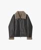 Liberclassy [25Fw] Llw25654 Brown Oversized Lamb Texture Shearling Jacket