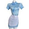 Sex Underwear Sexy Uniform Chinese Girl Cheongsam Pure Desire Little Chef Maid Dress Apron
