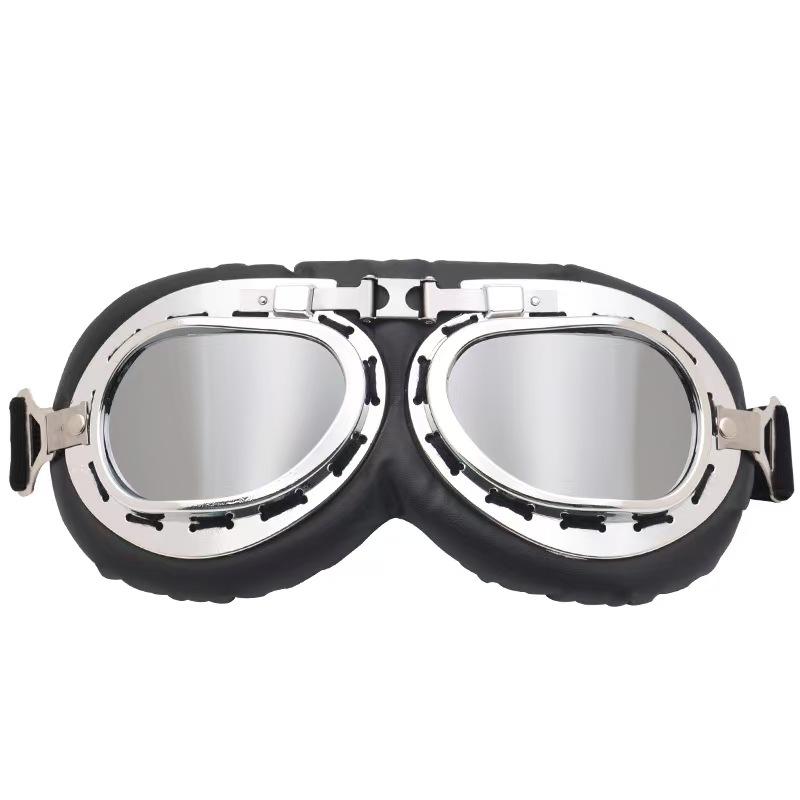 2026 Taktische Sicherheits-Outdoor-Schutzbrille für Radfahrer 2,2 mm Glaslinse UV-Schutz Kratzfest Verstellbare Bügel