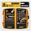 DEWALT DW1958 Bit Drill Set Gold Ferous 18Pc