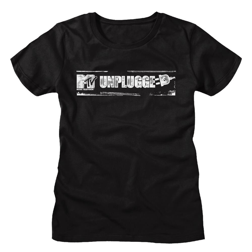 

MTV Music Television MTV UNPLUGGED Logo Women s T Shirt Unisex T-Shirt XXL