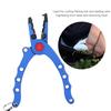 Aluminium Alloy Opening Ring Fishing Pliers Scissors Line Cutter Hook Remover Tool with Storage Bag