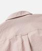FRIZMWORKS Open Collar Solid Seersucker Shirt _ Light Pink