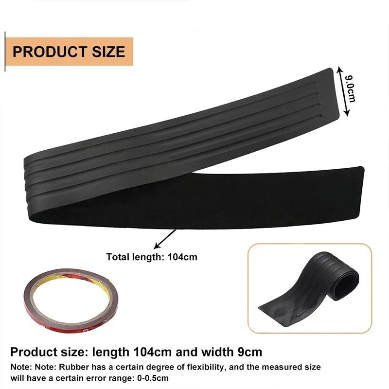 

Automobile Rear Bumper Protector Anti-Slip Safety Bumper Guard For Volkswagen T5/T6 Transporters (2003-2026 Models)