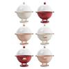 Serving Fruit Bowl with Lid Container Decor Pedestal Basket Food Storage Bowl for Breads Office Home Dining Room Tabletop