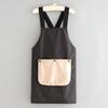 Apron For Home Kitchen Restaurant Milk Tea Shop Back Cross Korean Fashion Work Clothes