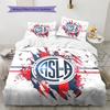 San Lorenzo de Almagro2 Pattern Bedding Quilt Set  Home Decoration  Gift (1 * duvet cover + 2 * pillowcase  without core)