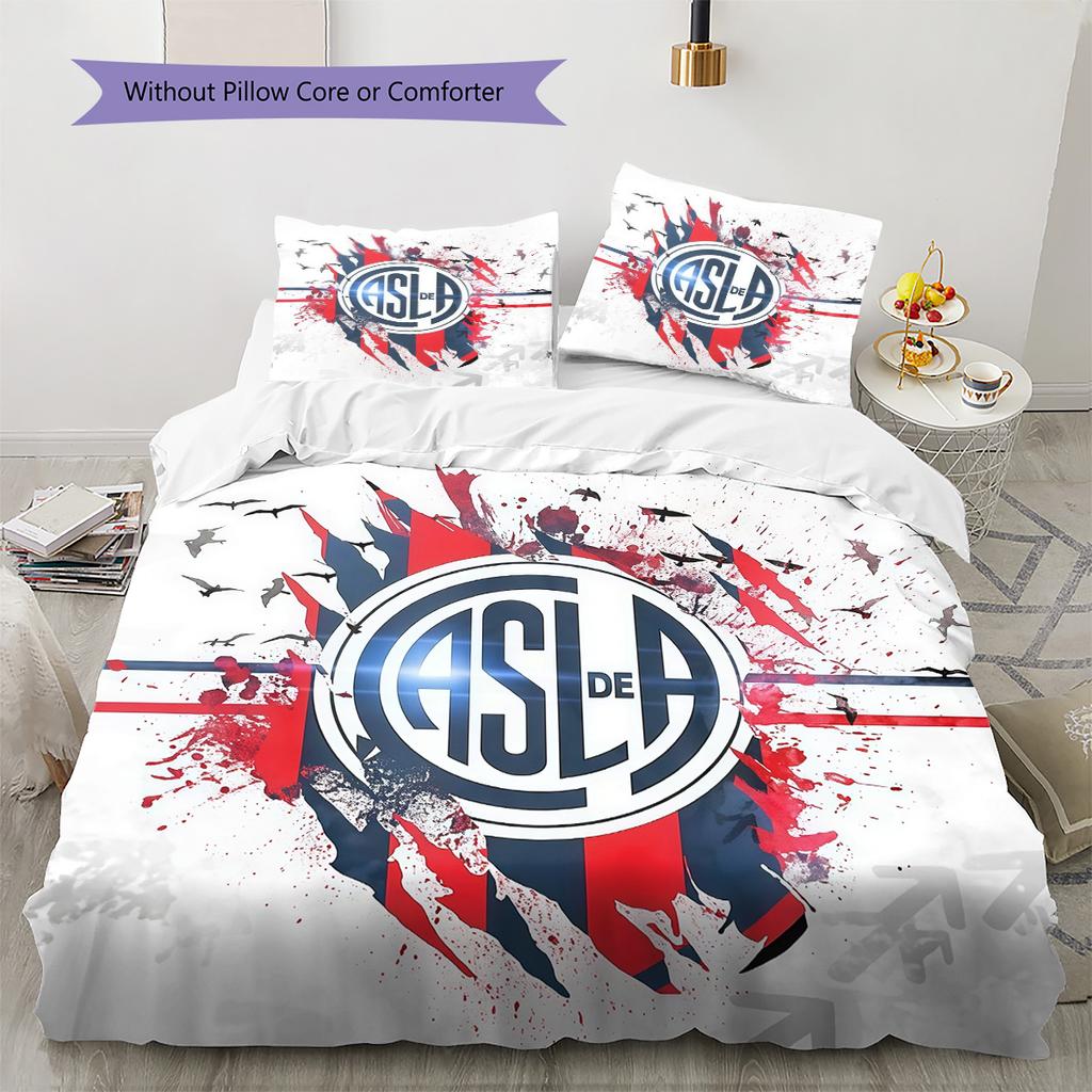 San Lorenzo de Almagro2 Pattern Bedding Quilt Set Home Decoration Gift (1 * duvet cover + 2 * pillowcase without core)