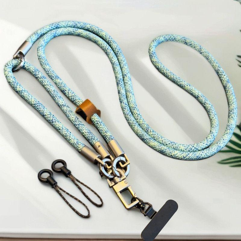 

Adjustable Unisex Telescopic Crossbody Phone & Camera Rope - Durable Metal, Long Style