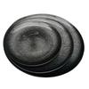 Nordic Light Luxury Gold Rim Glass Fruit Plate