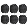 6Pcs Adjustable Bed Furniture Risers Heavy Duty Bed Lifts Risers With Rubber Pad for Couch Desk Sofa Table Enduring