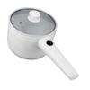 Electric Cooking Pot 1.8L Mini Multifunctional Anti Stick 2 Speed Adjustable 600W with Steam Basket