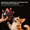 Dog Vocal Toy Ball Funny Interactive Pet Toys with Bells Cleaning Tooth Chew Toy For Small Large Dogs Cats Puppy Plaything