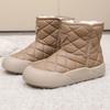 Fashion Women Waterpoof Platform Warm Snow Boots Winter Thick Sole Non Slip Outdoor Cotton Shoe Woman Non Slip Casual Comfort Ankle Boot