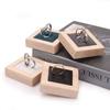 Ring Holder Case Wooden Jewelry Show Props Ring Display Rack Wedding Ring Box  Women