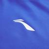 Seria Tenisa Stołowego Li Ning Miękki Wygodny Oddychający Sportowy Pulower Koszulka z Krótkim Rękawem Unisex Top Jasnoniebieski AATT077-1