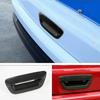 Tailgate Rear Trunk Handle Cover Trim Shell For 2017+ Jeep Compass Carbon Fiber