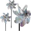 10pcs-Laser Reflective Bird Repellent Windmill