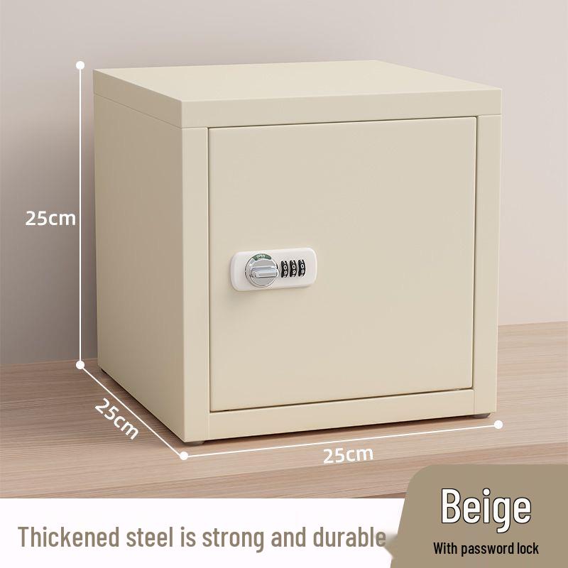 Lockable Steel Desktop File Organizer for Home or Office