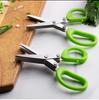 1PC Multi-Functional Stainless Steel 3/5 Layer Kitchen Scissors Pepper Shredded Chopped Scallion Cutter Laver Cut Cooking Tool