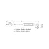 ANEX Insulated 1000V for Electrical (ANEX) Single-ended Bit, Compatible, Work, +2x100, AZM-2100