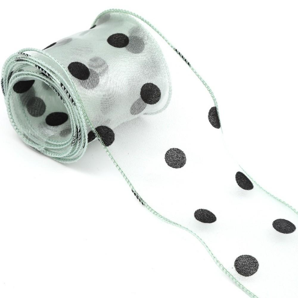 10 Yards Length Organza Ribbon Solid Color Tulle Ribbon Chiffon Ribbon Flower Bouquet Packaging