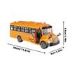 Kids Simulation Large School Bus Inertial Toys Lighting Car Model Interactive Educational Toys for Kids Birthday Christmas Gift