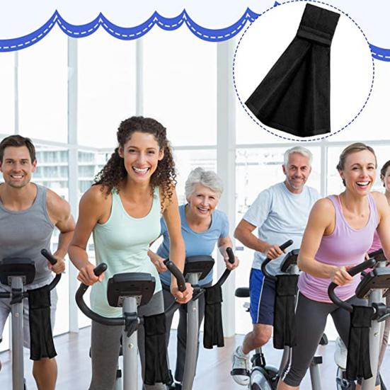 Football Field Towel with Hook & Loop Fastener Portable Closed Football Accessories Super Water Absorption Sports Sweat Cotton