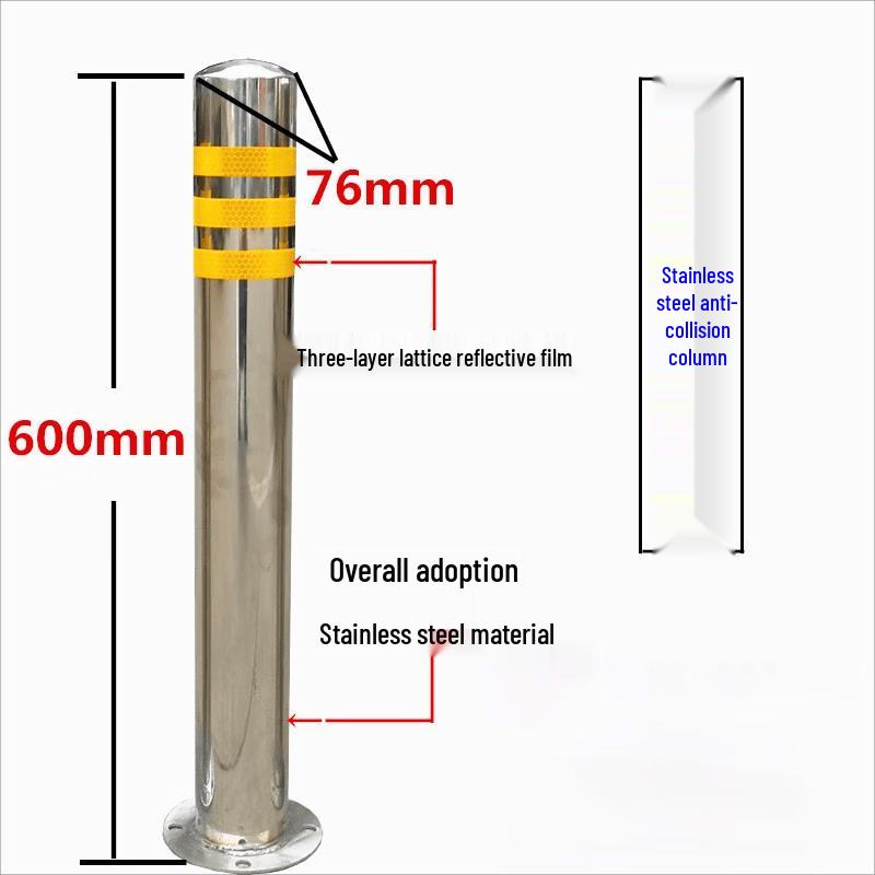 Kankeirr Stainless Steel Anti-Collision Bollard
