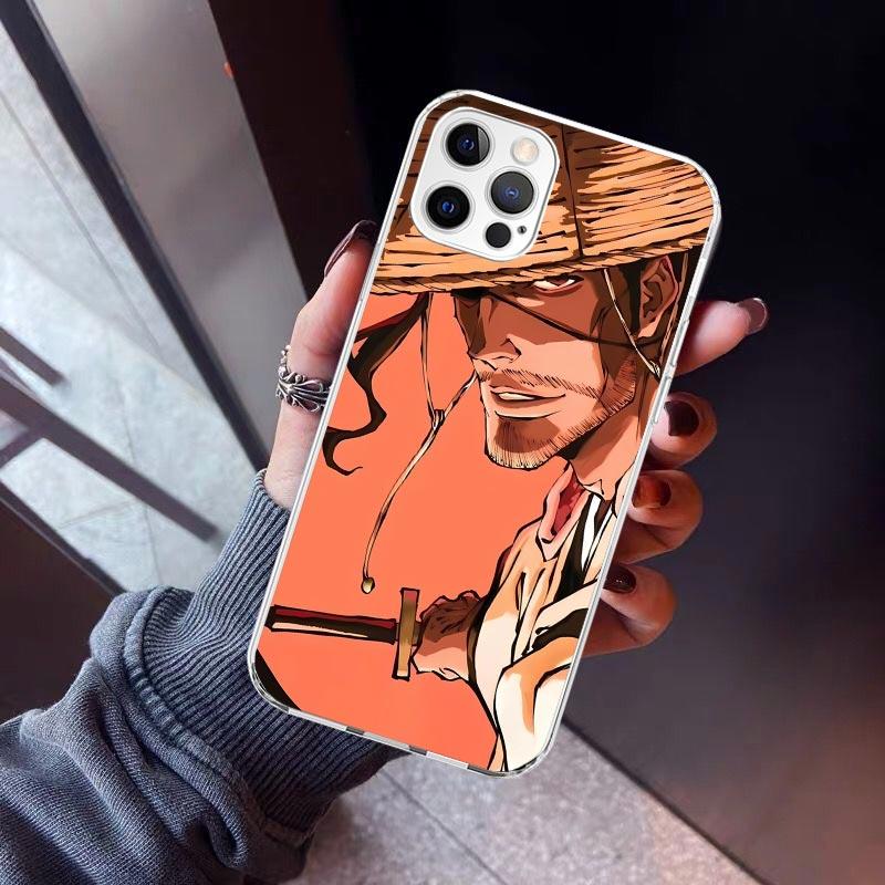 Bleach Kyoraku Shunsui Phone Case For iPhone 17 Air 16 15 Pro Max 14 Plus 13 Mini 12 11 Cover 7 8 SE Silicone Shell Print Fundas