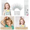 Firm Secure Paste Puzzle Mirror Growth Chart Foldable Design Height Measurement Tool  For Wall