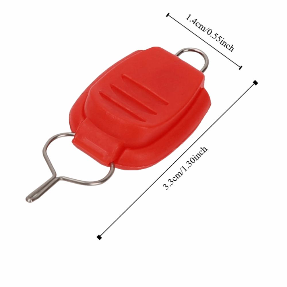 20PCS Lightweight Fishing Line Stopper 3.3*1.4cm Fishing Line Holder  for Baitcasting Reel