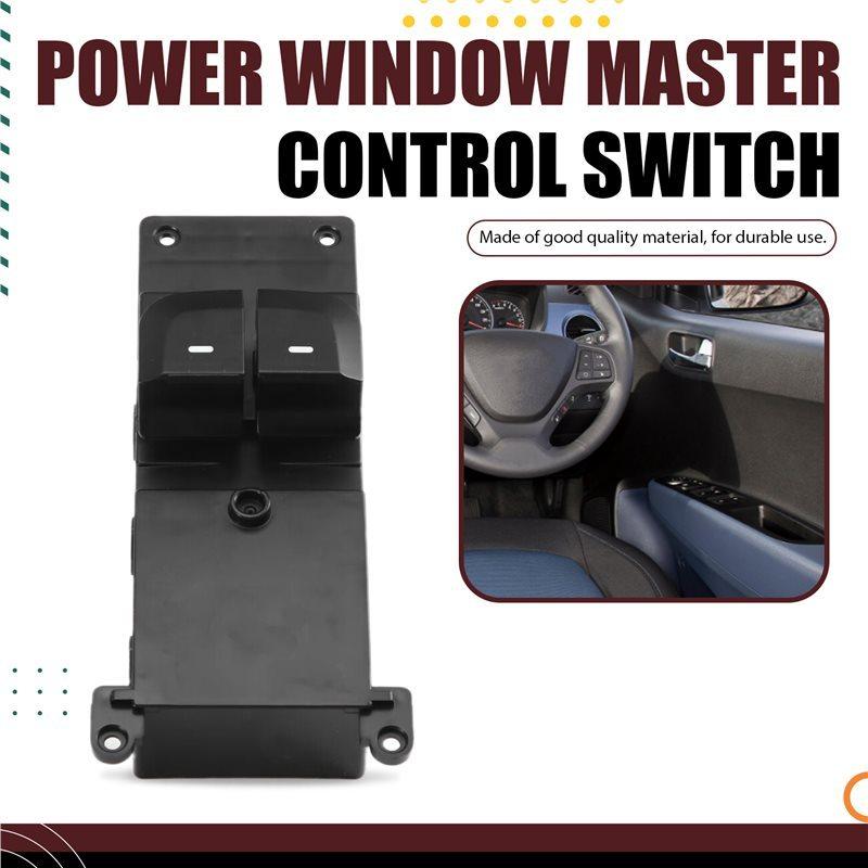 Front Left Power Window Control Switch Button Main Window Regulator Button 93570-B4001 93570B4001 For I10 17-20