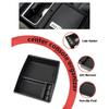 Center Console Tray for Toyota Tacoma 2024 Armrest Box Storage Car Center Console ABS Accessories Car Storage Ert Organizer