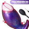Fantasy Inflatable Butt Plug Dildos with Air Pump 18 Cm G-Spot Prostate Massage Penis Anal Dilation Sex Toys for Women and Men