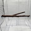 1PC Natural Grape Stick Chewable Bird Stand Paw Grinding Branches Toy Cage Accessories for Small Budgies Cockatiels Lovebirds