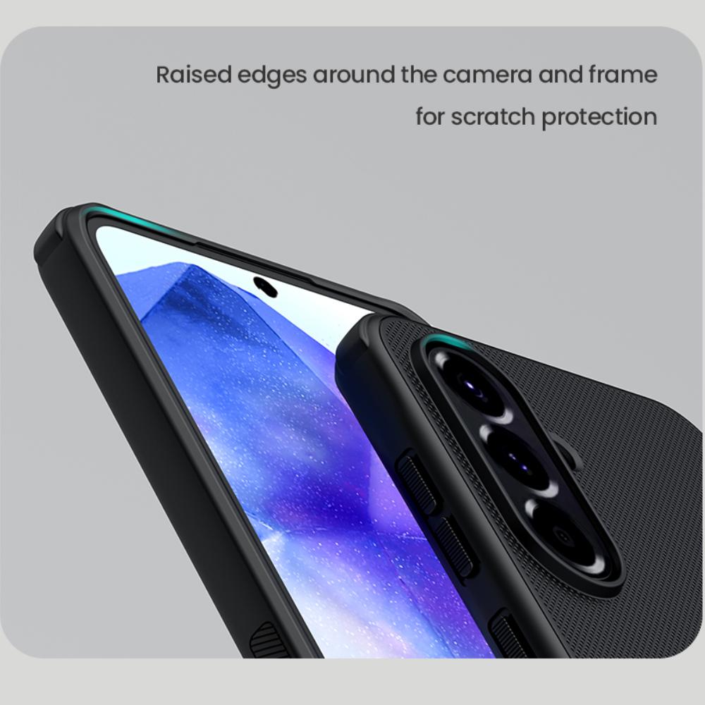 Pentru Samsung Galaxy A56 5G Husă pentru telefon Nillkin Super Frosted Shield Pro magnetic dur PC+TPU Shell Copertă din spate rezistentă la șocuri