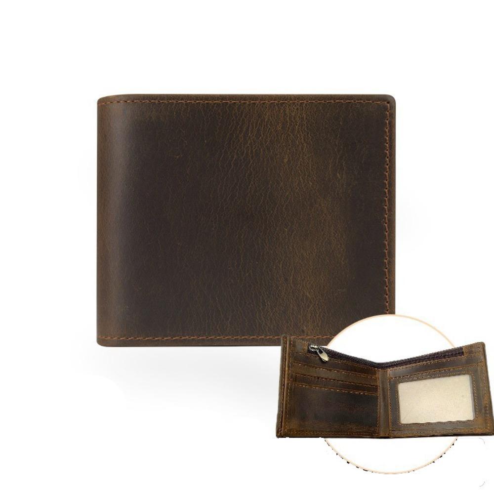 Multi-Card Slot Genuine Leather Wallet Handmade Coin Purse Luxury Card Bag  Travel