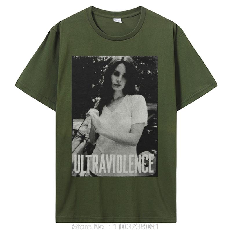 Lana Del Rey Ultraviolence T Shirt Snow Tshirt Japanese Funny Gothic T Shirt Unisex Harajuku Aesthetic Cotton Tops Tees